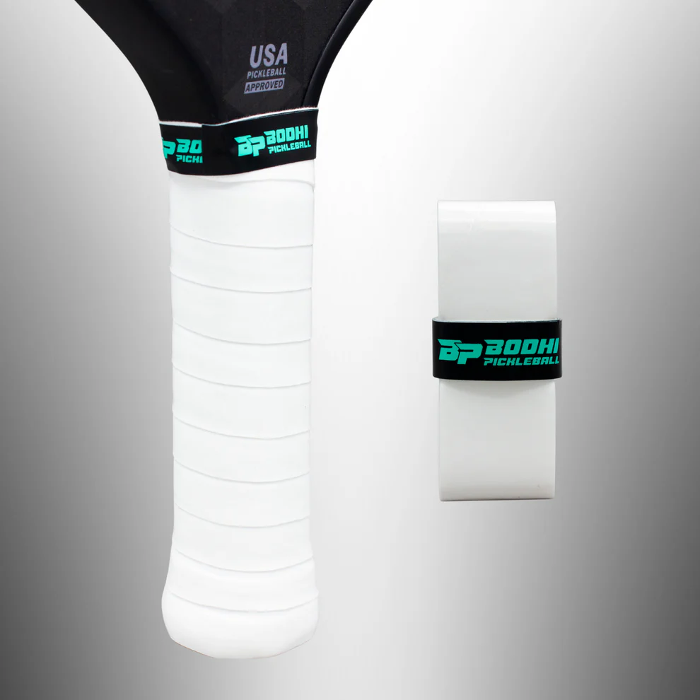 BODHI Performance PROtack Premium Pickleball Overgrips (Each) (White)