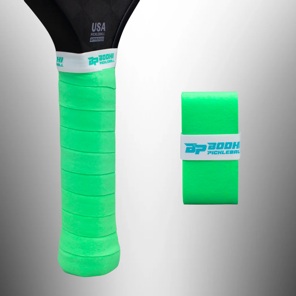 BODHI Performance DRYtack Premium Pickleball Overgrips (Each) (Neon Green)