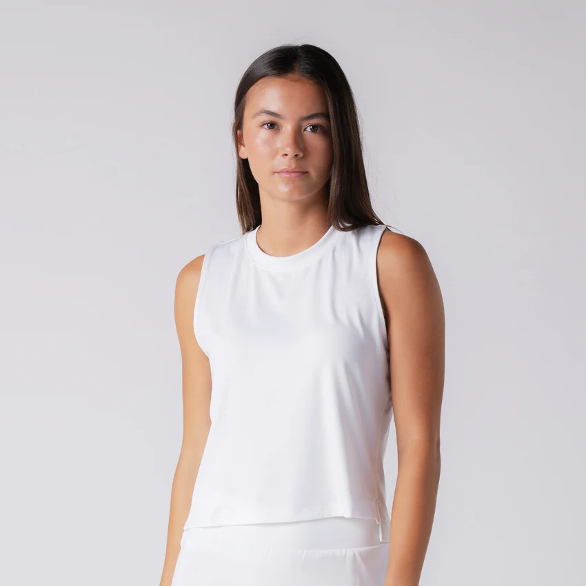 [JOO-400-14253] JOOLA Women's Court Tank (White, S)
